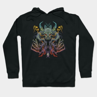 SAMURAI DEMON SKULL MASK Hoodie